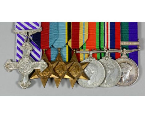 A group of seven George VI Second World War medals to "612085 Warrant Officer Hendry McCabe, 463 Squadron R.A.A.F.", comprisi