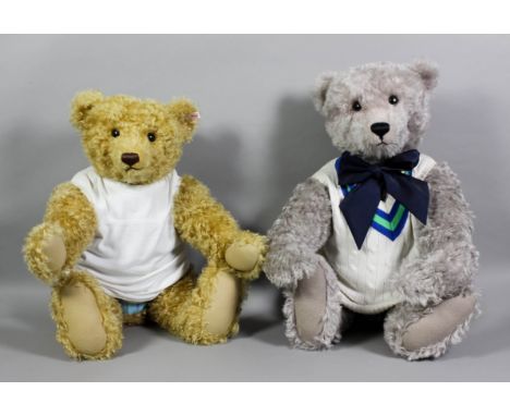 Two limited edition Steiff teddy bears  - "Stirling - The Archive Bear", 25ins (No. 536 of 1500) and "Margarete Steiff Teddy 