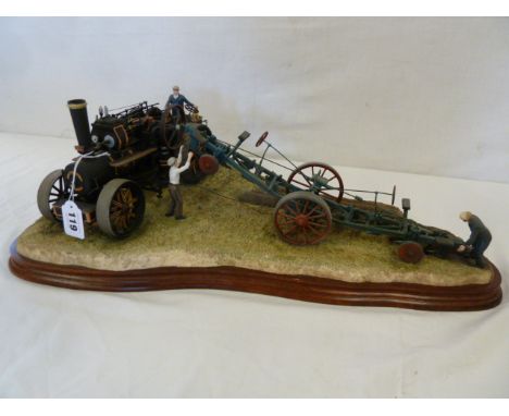 Border Fine Arts Traction Engine '20 Acres a Day' 175/500 - Ray Ayres (boxed with certificate)