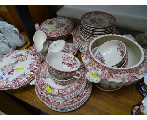 Approx forty five pieces of Spode 'Chelsea Bouquet' dinnerware