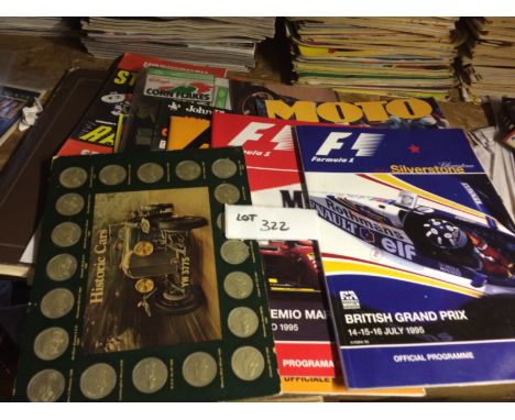 Sports : Mixed sports programmes, FI, Stock Car, Horse Racing, 1970's onwards.