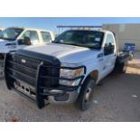 2012 Ford F350 Reg Cab Flatbed 4x4 VIN: 1FDRF3HT5CEC54537 Odometer States: