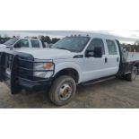 2015 Ford F-350 Flatbed VIN: 1FO8W3H64FEA99425 Odometer States: 147414 Colo