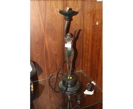 A MODERN FIGURATIVE LAMP