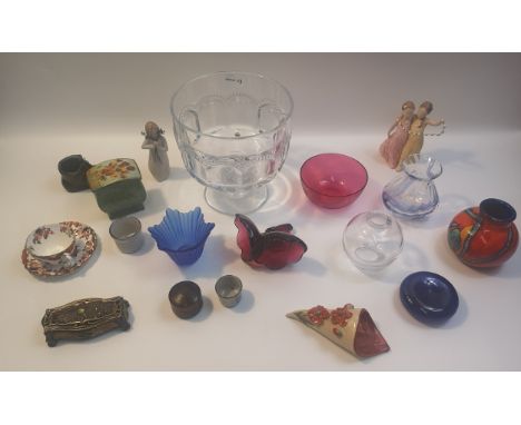 Collectables to include Poole, Crystal Glass Ware and Art Glass. 