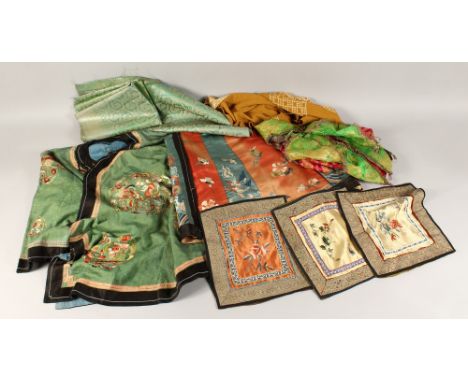 A QUANTITY OF CHINESE TEXTILES