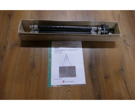 Vintage Hunter tripod in box, 135 cm fully extended (sold on behalf of Save The Children)