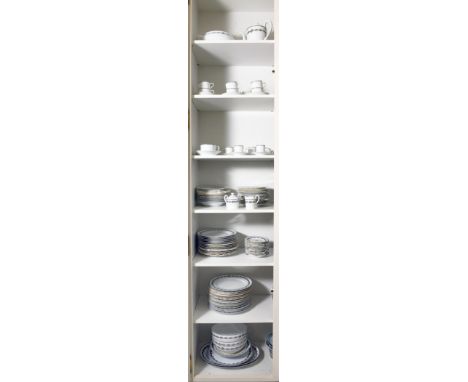Inscription: ‘Chaine d’Ancre’/’HERMÈS PORCELAINE PARIS’ (on the underside)119 pieces:  12 coffee cups  12 coffee saucers  7 e