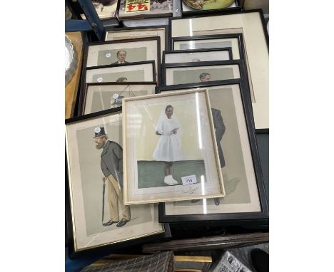 A QUANTITY OF 'VANITY FAIR' FRAMED SPY PRINTS 