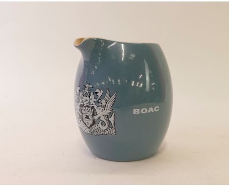 BOAC ceramic jug, 15cm high