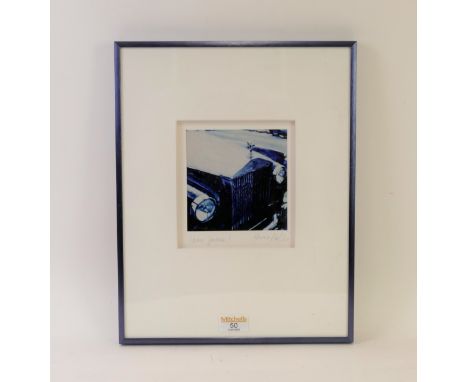Ronna Katz, 'Home James', signed and dated, reproduction print, 15 x 14cm