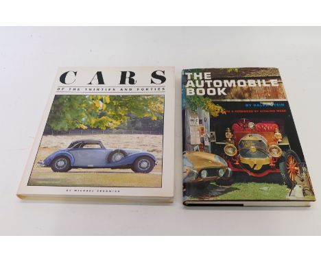 A collection of books to include cars of the thirties and forties by Michael Sedgwick, other publications by the same author,
