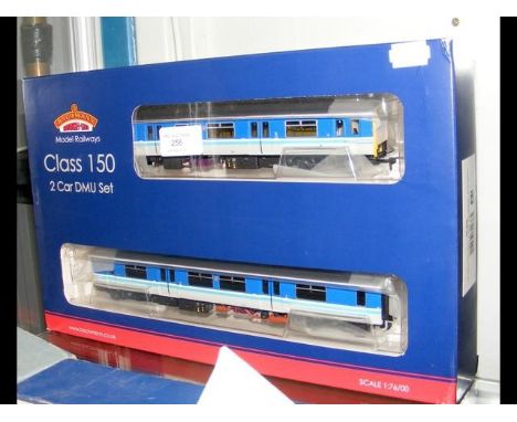 A boxed Bachmann Class 150 2 Car DMU Set 