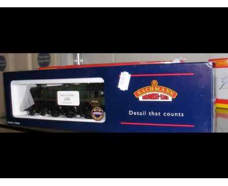A boxed Bachmann Loco and Tender 