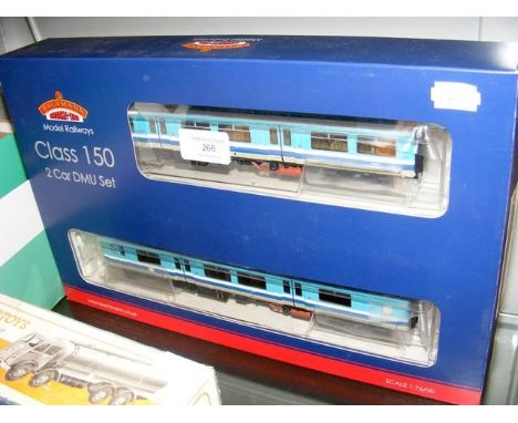 A boxed Bachmann Class 150 2 Car DMU Set 