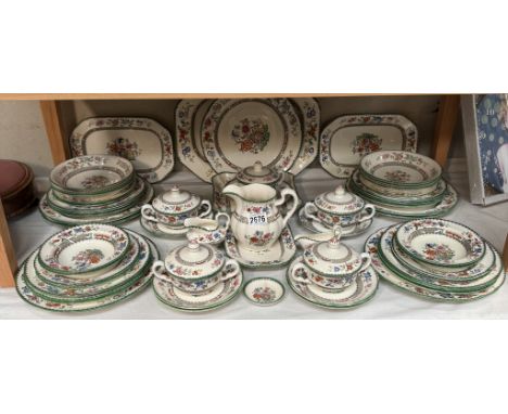 A Copeland Spode Chinese pattern dinner service RD no 829509