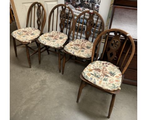 4 Ercol chairs