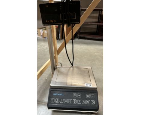 A Brecknell grocers shop scales