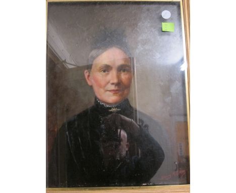 HARRY DOUGLAS
Portrait of a Lady
Oil on Board
50cm x 38cm