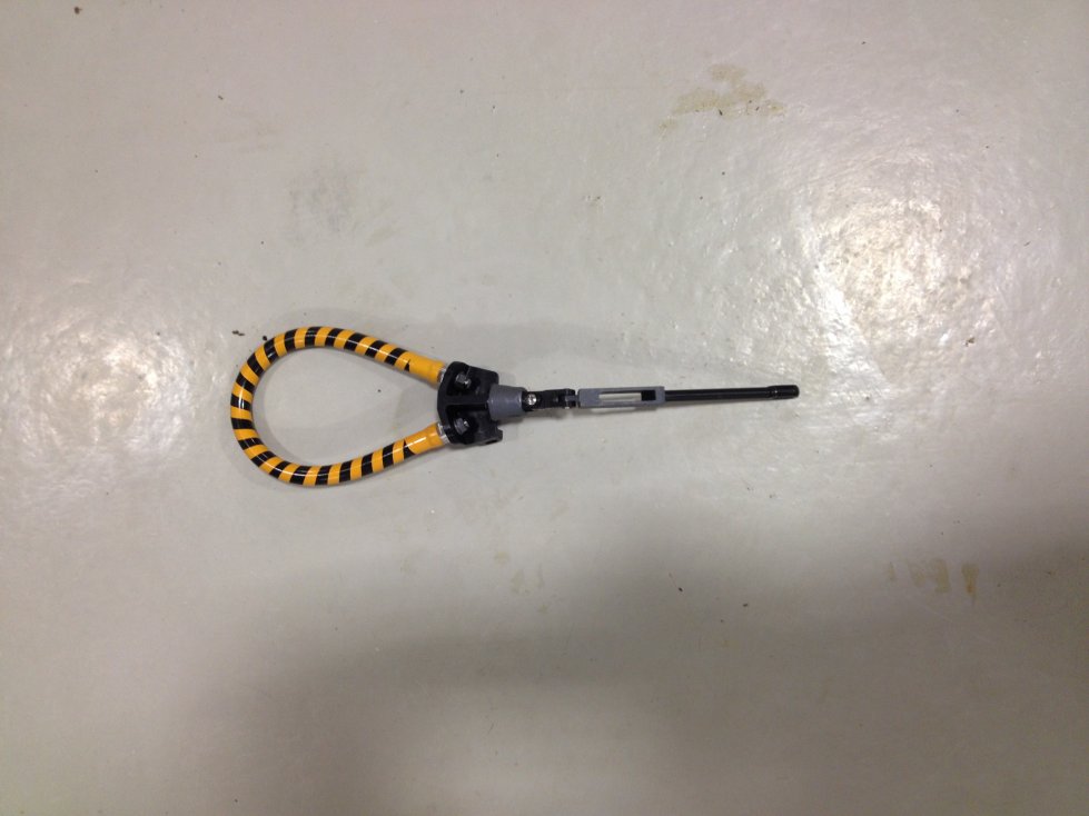 New unused lower Martin Baker ejection seat handle. Great item for