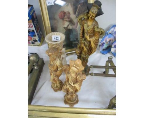 4 oriental figures