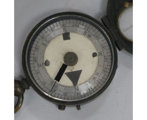 A Night marching compass (military)