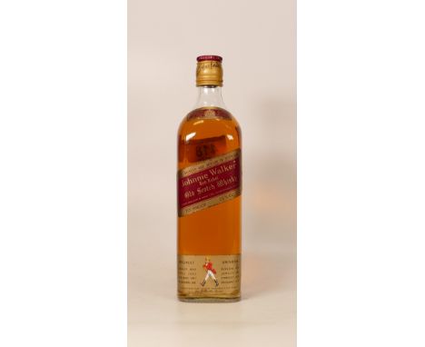 Vintage Bottle of Johnnie Walker Red Label Scotch Whisky 