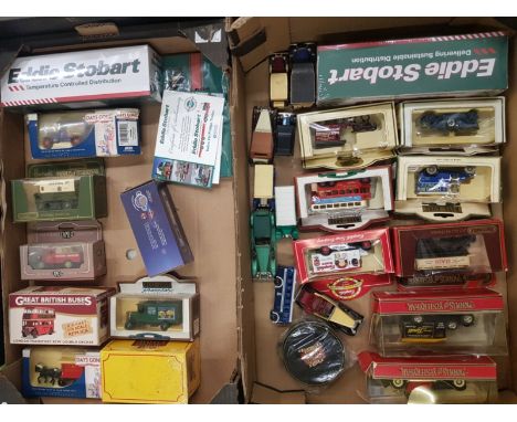 A mixed collection of Boxed vehicles to include Ledo &amp; Matchbox examples etc (2 trays) 