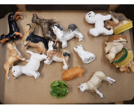 A mixed collection of items to include John Beswick Ceramic &amp; Resin Animal Figures