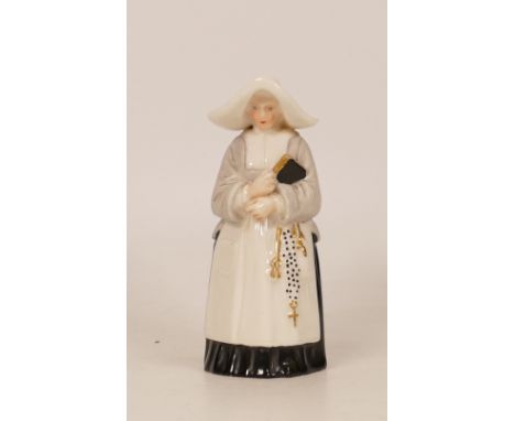 Royal Worcester Candlesnuffer modelled as a Nun 