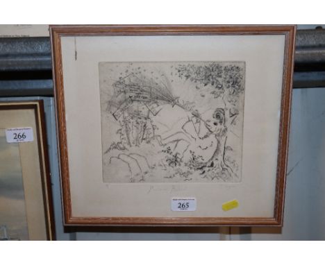 M. Tingle, limited edition print "Pastoral Protest"