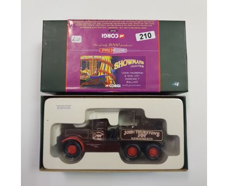 Corgi John Thurston & Son LTD Diamond T Ballast N/A - Scale: 1:50 - Model Code: 55609 - Certificate: Yes - Lot Condition: Goo