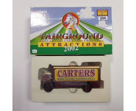 Corgi Carters ERF V 4 Wheel Box Lorry N/A - Scale: 1:50 - Model Code: CC10203 - Certificate: Yes - Lot Condition: Good - Mirr