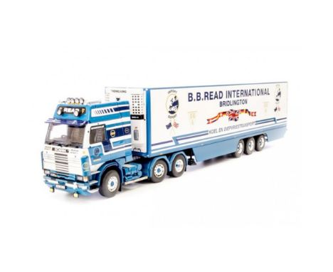 Tekno BB Read Scania 112 Reefer - Scale: 1:50 - Model Code: 64643 - Certificate: Yes - Lot Condition: Very Good - Mirrors: Ye