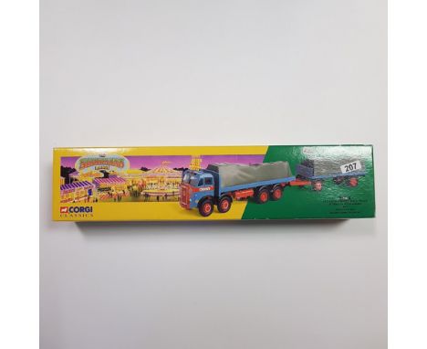 Corgi Billy Crow & Sons Atkinson 8 Wheel Rigid Truck Flatbed - Scale: 1:50 - Model Code: 27602 - Certificate: Yes - Lot Condi