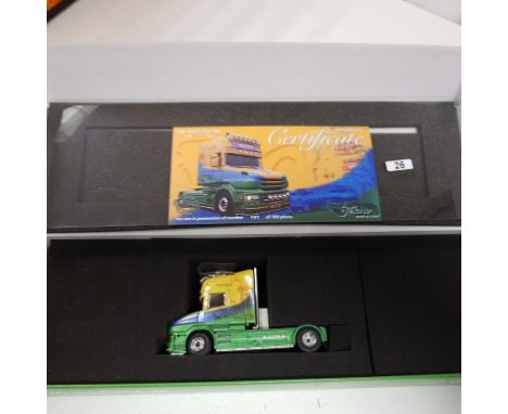 Tekno W.H.Malcom Scania T500 None - Tractor Unit Only - Scale: 1:50 - Model Code: 68081 - Certificate: Yes - Lot Condition: E