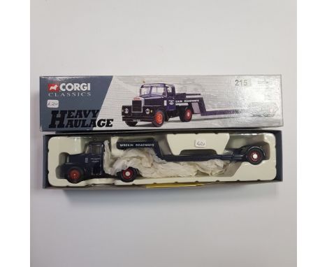 Corgi Wrekin Scammell Articulated Low Loader - Scale: 1:50 - Model Code: 16701 - Certificate: Yes - Lot Condition: Good - Mir