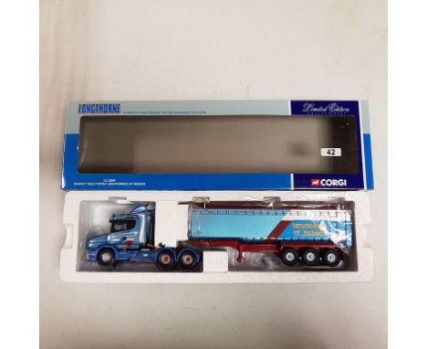 Corgi Longthorne Scania T Bulk Grain Tipping Trailer - Scale: 1:50 - Model Code: CC12809 - Certificate: Yes - Lot Condition: 