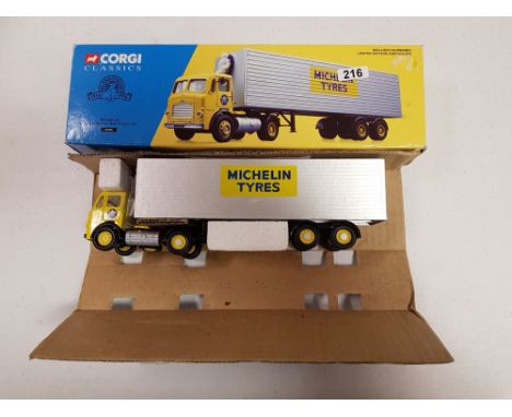 Corgi Michelin Tyres Leyland Beaver Box - Scale: 1:50 - Model Code: 24701 - Certificate: Yes - Lot Condition: Fair - Mirrors: