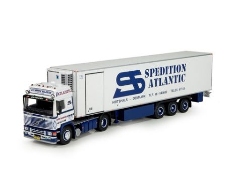 Tekno Rasch Transport Volvo F12 Reefer - Scale: 1:50 - Model Code: 70141 - Certificate: Yes - Lot Condition: Very Good - Mirr