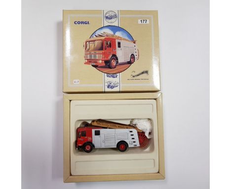 Corgi Nottinghamshire Fire Engine AEC Pump N/A - Scale: 1:50 - Model Code: 97356 - Certificate: Yes - Lot Condition: Good - M