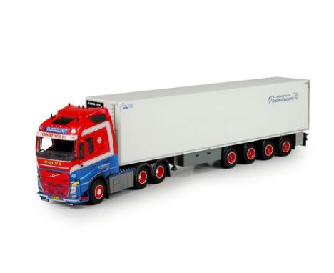 Tekno Jens Petersen Volvo FH04 Reefer - Scale: 1:50 - Model Code: 70663 - Certificate: Yes - Lot Condition: Very Good - Mirro