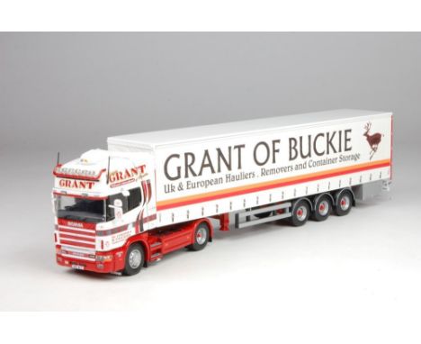 Tekno Grant of Buckie Scania 4 Series Reefer - Scale: 1:50 - Model Code: 64639 - Certificate: Yes - Lot Condition: Very Good 