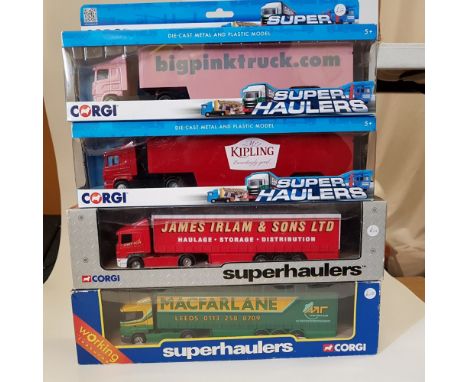 Corgi Mr Kipling, Bigpinktruck, Macfarlane, James Irlam Assorted 4 x Assorted Models - Scale: 1:64 - Model Code: Assorted - C