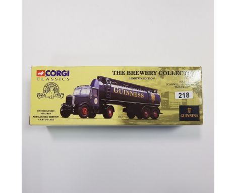 Corgi Guinness Scammell Highwayman Tanker - Scale: 1:50 - Model Code: 16301 - Certificate: Yes - Lot Condition: Good - Mirror