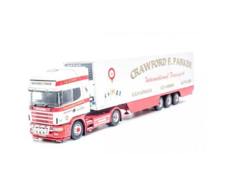 Tekno Crawford Parker Scania 4 Series Reefer - Scale: 1:50 - Model Code: 64377 - Certificate: Yes - Lot Condition: Very Good 