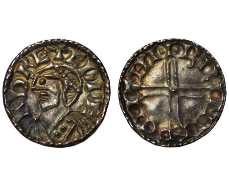 Edward the Confessor (1042-66), silver Penny, small flan type (1048-50), Tamworth Mint, Moneyer Bruninc, diademed bust left, 