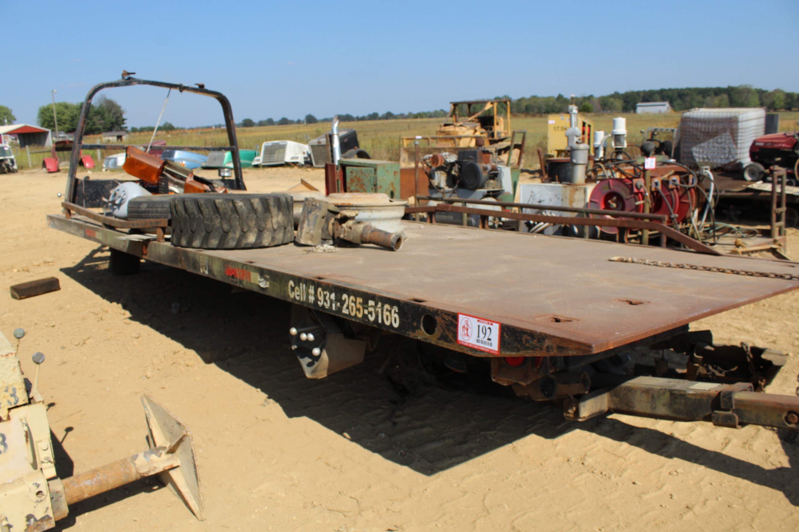 JerrDan 16' Steel Rollback Bed