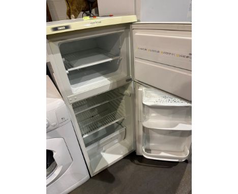 Zanussi Freezone fridge freezer, 55 x 65 x 125 cm H. Not available for in-house P&PAll electrical items in this lot have been