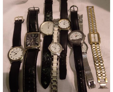 Mixed ladies and gents wristwatches including Sekonda. P&amp;P Group 1 (£14+VAT for the first lot and £1+VAT for subsequent l